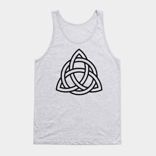 Triquetra Knot With Interlaced Circle Tank Top